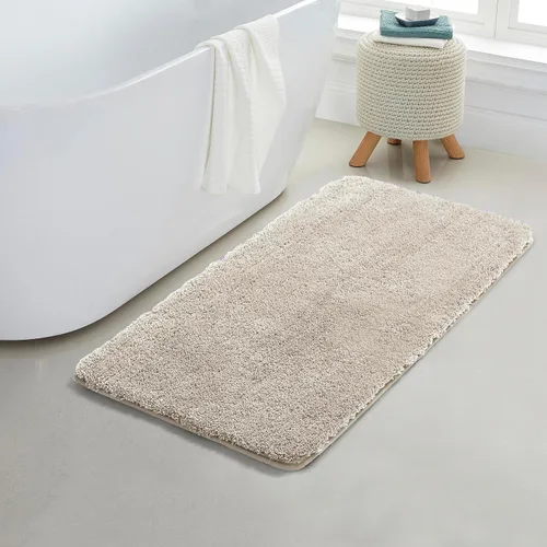 Miniatura 55 de YHF - Alfombras de baño de 20 x 32 pulgadas, extra gruesas y suaves, de microfibra peluda, lavables a máquina, alfombras de baño absorbentes, tapete