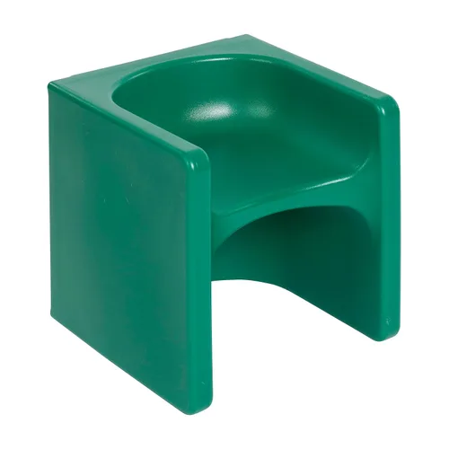 Miniatura 20 de ECR4Kids Tri-Me Silla cúbica 3-en-1, muebles para niños, color rojo