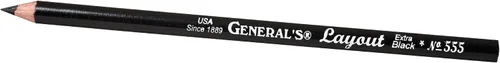 Miniatura 2 de Generals Mini Kit de dibujo – Juego de 5 incluye 3 lápices de dibujo, lápiz de diseño y borrador, negro - 525BP