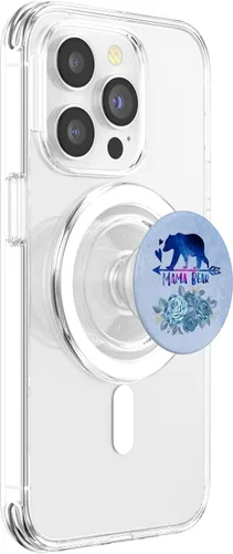 Miniatura 4 de Mama Bear - Agarre pop para mamá y mamá, PopSockets PopGrip: agarre intercambiable para teléfonos y tabletas, PopSockets MagSafe PopGrip para iPhone