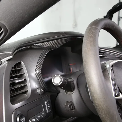 Miniatura 3 de Tiras de ajuste para panel de instrumentos de tablero de instrumentos, ABS, 3 unidades, compatibles con Corvette C7 Stingray 2014-2019, accesorios