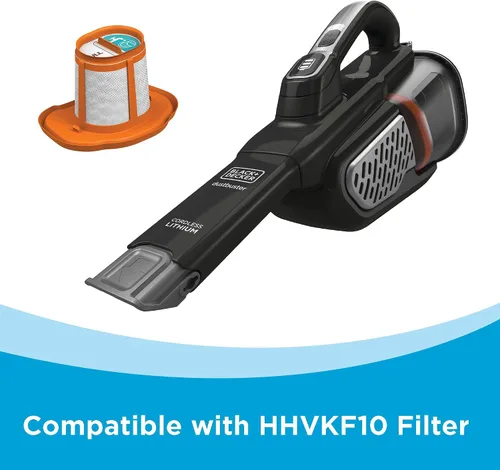 Miniatura 3 de BLACK+DECKER Dustbuster – Aspiradora portátil inalámbrica de mano, pequeño aspirador de mano para dormitorio, hogar y automóvil, potente 20V