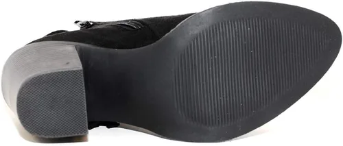 Miniatura 5 de Botines de moda con cremallera lateral para mujer, Negro