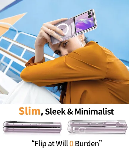 Miniatura 1313 de FNTCASE Funda para iPhone 13 Pro-Max: Fundas magnéticas transparentes compatibles con Magsafe Slim anti amarillamiento protección contra caídas