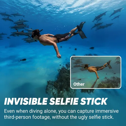 Miniatura 3 de Insta360 X4 Kit de Construcción - Cámara de construcción 360°, video HDR 360 de 8K30fps, foto de 72MP, lapsos de tiempo de 11K, compatible