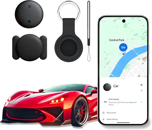 Rastreador GPS para automóvil: no requiere tarifas de suscripción, magnetismo ultra fuerte, tamaño mini y portátil, con una duración de batería de 1