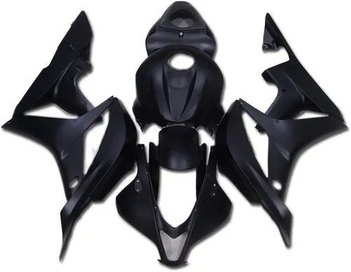 Miniatura 23 de Carenado negro brillante para Honda 2007 2008 CBR600RR CBR 600RR nueva inyección ABS plásticos cuerpo kit cuerpo trabajo 07 08
