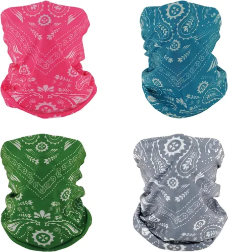 Miniatura 12 de 4 bandanas multiusos para mujeres y hombres