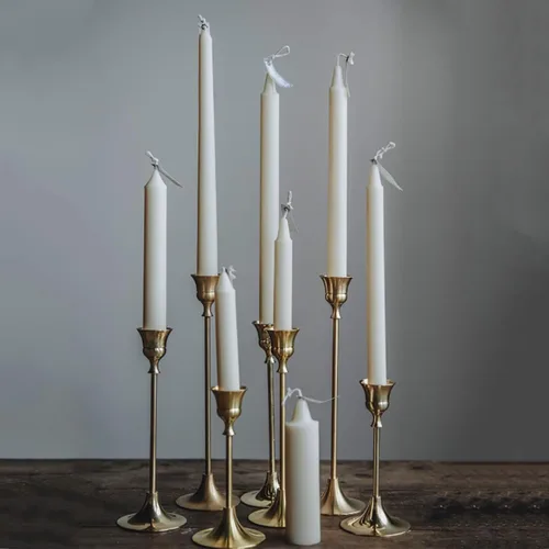 Miniatura 8 de Moldes de vela de silicona de cilindro largo de 6 agujeros, molde de cilindro de pilar en forma de cilindro para vela de aromaterapia, cera de soja