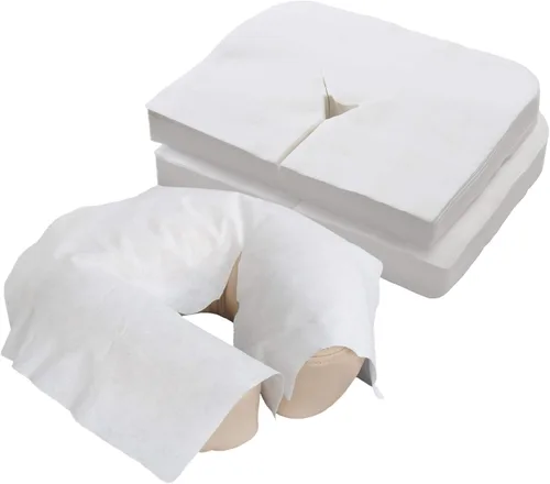 Miniatura 7 de EarthLite Fundas desechables para cuna facial – De grado médico, ultra suaves, lujosas, antiadherentes, cubiertas faciales para masaje/cubiertas