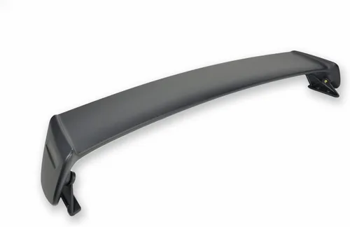 Para Honda Civic 2Dr Coupé 1996-2000 | Mugen Style JDM ABS imprimación de plástico ABS negro tapa trasera alerón con emblema rojo Mugen