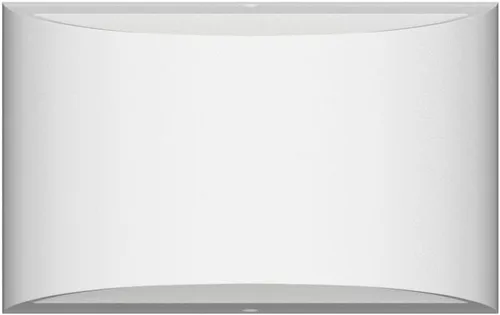 Miniatura 4 de Aipsun Aplique de pared LED moderno de aluminio para interiores, con cableado, juego de 2 luces de montaje en pared arriba y abajo, para sala