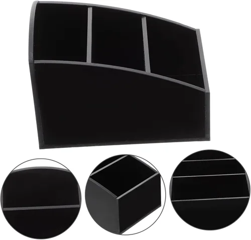 Miniatura 6 de Caja de té de hotel y soporte para azúcar, organizador de escritorio para paquetes de té y azúcar, solución de almacenamiento elegante de barra