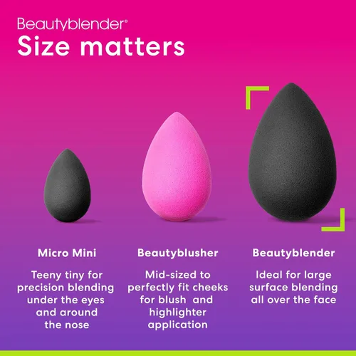 Miniatura 6 de beautyblender® Esponja de maquillaje Pro Blender Mezcla bases líquidas, polvos y cremas Aplicación sin manchas Vegana, libre de crueldad