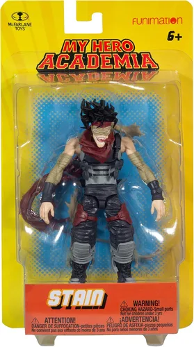 Miniatura 6 de McFarlane Toys - Figura de acción My Hero Academia Stain de 5 pulgadas