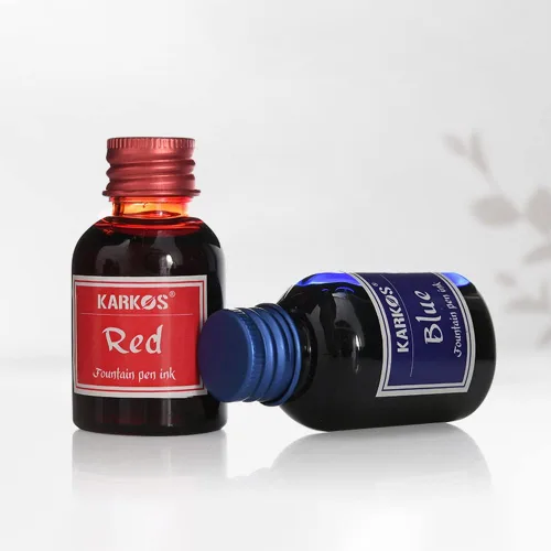 Miniatura 6 de Tinta embotellada para plumas estilográficas, azul oscuro brillante, tinta de caligrafía de 1.0 fl oz, escritura artística, dibujo, pintura, tinta