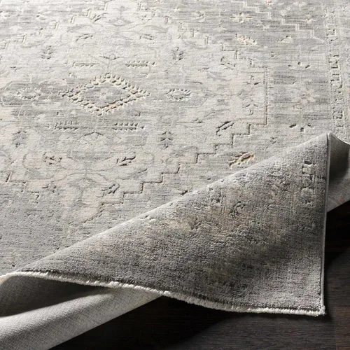Miniatura 6 de Hauteloom Bolivar - Alfombra tradicional para sala de estar, dormitorio, color salvia polvorienta, gris, carbón, 5 x 8 pies 2 pulgadas