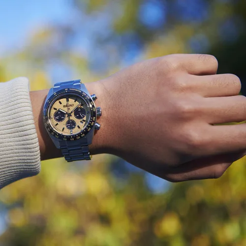 Miniatura 3 de Seiko SBDL089 PROSPEX SPEEDTIMER cronógrafo solar Reloj para hombre enviado desde Japón, Cronógrafo