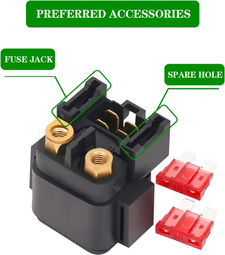 Miniatura 5 de Road Passion Relé solenoide de arranque para YAMAHA MM600 MOUNTAIN MAX 600 2001 2002 MM700 MOUNTAIN MAX 700 2001-2003