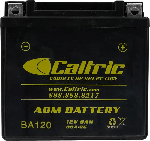 Miniatura 6 de Caltric Batería AGM de 12 V 6 Ah YTZ7S compatible con Honda CRF250F 2019 2021 2022-2025