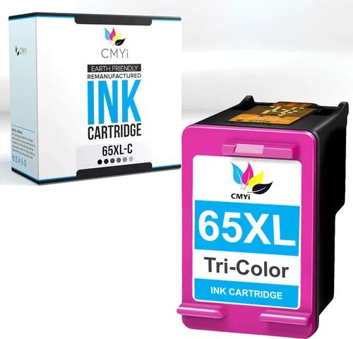 Miniatura 9 de 65XL - Cartucho de tinta de repuesto negro para HP AMP 100, 101, 105, 120, 125, 130, DeskJet 2600, 2620, 2622, 2624, 2628, 2630, 2632, 2633, 2634