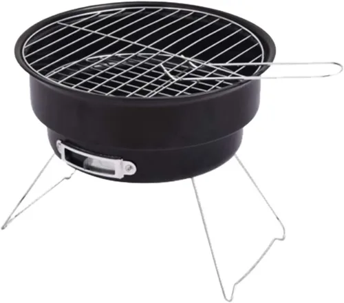 Barbacoa de carbón Parrilla al aire libre Barbacoa portátil Charcole Grill Plegable Camping Barbacoa Horno para viajes Parrilla de carbón portátil