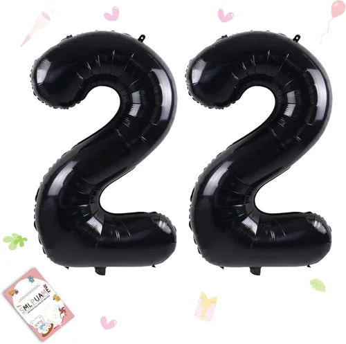 Miniatura 41 de Globos de números de 40 pulgadas del 0 al 9 dorados grandes del número 0, globos digitales para suministros de decoración de celebración de fiesta