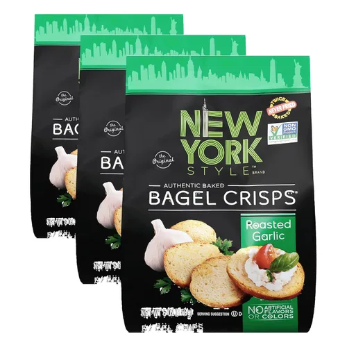 Miniatura 7 de New York Style Tostadas de Bagel, Ajo, 6 Onzas
