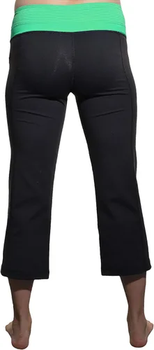 Miniatura 2 de Kirkland Signature Capri de yoga activo para mujer, NegroVerde