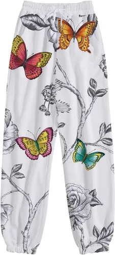 Miniatura 4 de joysale Women Sweatpants Winter Warm Casual Pants Athletic Joggers with Pockets