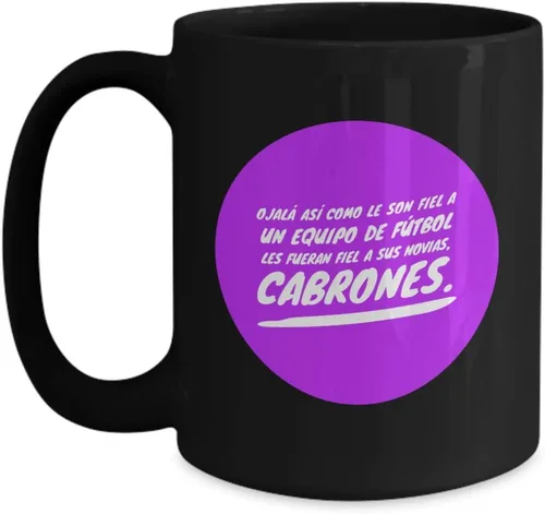 Miniatura 4 de Taza de Café Cabrones Vaso, taza café divertidas, tazas personalizadas, taza de café inspiradoras, taza con mensajes positivos.
