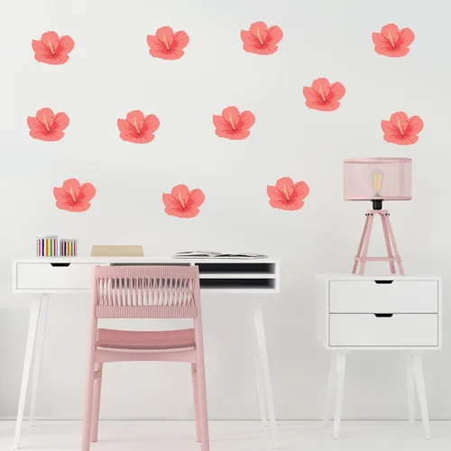 Miniatura 10 de Calcomanías de pared de cactus - Juego de 12 calcomanías de vinilo de 8 pulgadas para pared para guardería, dormitorio, cocina, aula, decoración