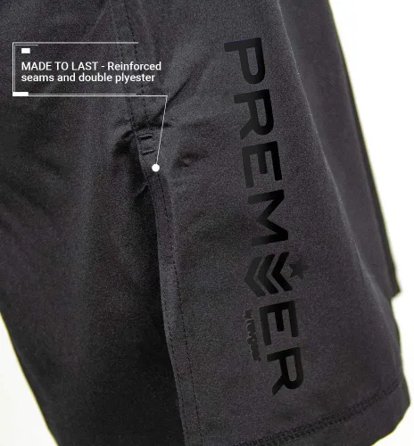 Miniatura 5 de Revgear Pantalones cortos de artes marciales de artes marciales de primera calidad para niños, duraderos y cómodos, abertura lateral para patear