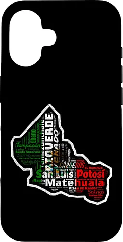 Miniatura 31 de Funda para iPhone 14 Plus San Luis Potosí México Bandera De México Ciudades