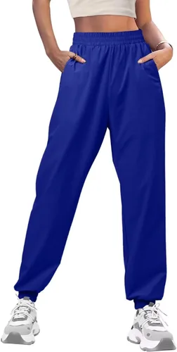 JZC Pantalones de paracaídas para mujer, pantalones cargo holgados de cintura baja, pantalones Y2K con bolsillos, pantalones deportivos relajados