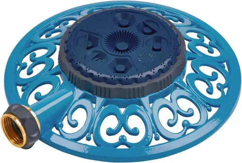 Miniatura 4 de Melnor 65102-AMZ Sprout Metal 8 patrones aspersor y adaptador de producto QuickConnect Amazon Bundle, azul arándano azul (Blueberry Blue)