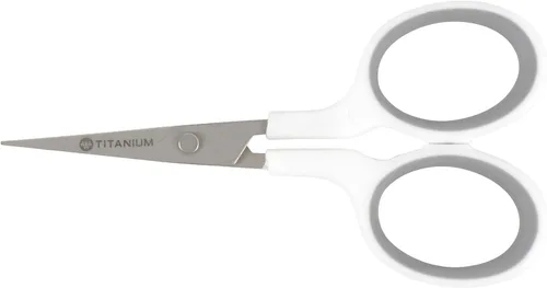 Miniatura 13 de Westcott - Tijeras de 13 cm con hojas de titanio para manualidades, costura y mucho más.
