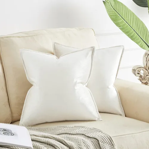 Miniatura 22 de GIGIZAZA Fundas de Almohadas Decorativas de Terciopelo Dorado Lumbar 12x20 Oblongas para Sofá y Sillón Paquete de 2