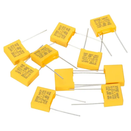 Miniatura 10 de PATIKIL Condensadores de seguridad, paquete de 10 unidades 0.001uF AC 310V 0.394 in Pin Pitch 0.512x0.433x0.197 in polipropileno Film Capacitor