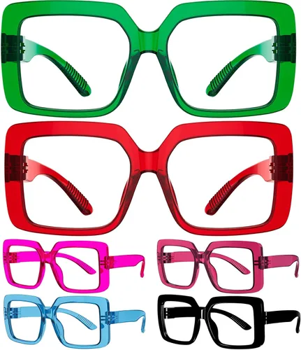 Miniatura 7 de Eyekepper Paquete de 4 lentes de lectura clásicos para mujeres y hombres, incluye lentes de sol de lectura de dos tonos +0.50