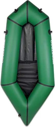 Packraft - Kayak inflable de viaje de TPU con asiento suave y ligero, para rafting de agua plana/deriva de bicicletas/bote de agua litewater, 1
