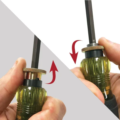 Miniatura 4 de Klein Tools 32715 Juego de cuchillas de repuesto de longitud ajustable, paquete de 3, fabricado en Estados Unidos