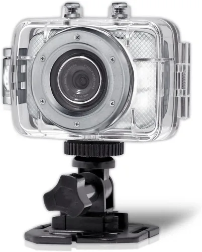 Miniatura 2 de Pyle PSCHD30SL Mini cámara y videocámara HD de gran angular de acción deportiva de alta definición, 720p, ranura para tarjeta SD, pantalla táctil