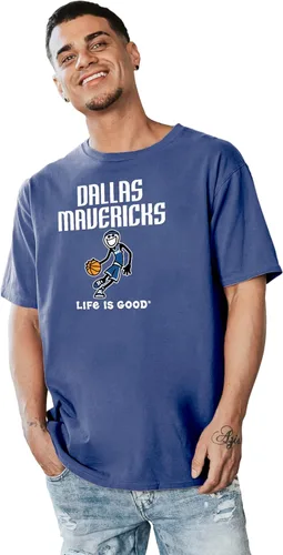 Miniatura 5 de Blue 84 NBA - Camiseta unisex para adultos, con licencia oficial de la NBA, Life is Good, color del equipo de baloncesto Jake