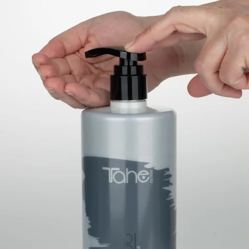 Miniatura 4 de Tahe Corrección de champú Botanic Silver para cabello blanco, gris o resaltado 1000ML