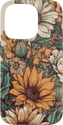 Miniatura 17 de Western Boho Leopard Sunflowers Cactus Funda Rodeo Cowgirl para iPhone 17