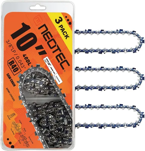 Miniatura 8 de NEOTEC DeWalt - Cadena de sierra de poste de 8 pulgadas, 3/8 pulgadas, paso LP de .043 pulgadas, calibre 34 eslabones de transmisión para DeWalt 20V