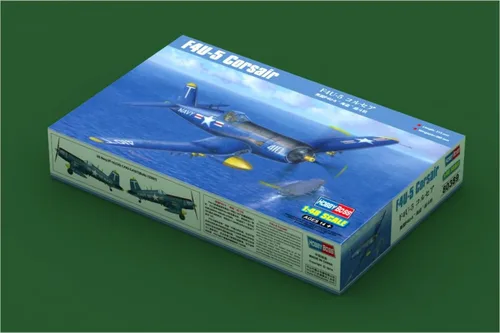 Miniatura 5 de Hobby Boss Kit de modelo de avión Corsair F4U-5, pequeño