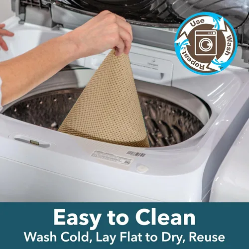 Miniatura 5 de EasyLiner Select Grip Revestimiento para Estantes - Fácil de Instalar y Cortar a Medida - Antideslizante, Sin Adhesivo, Revestimiento para Cajones