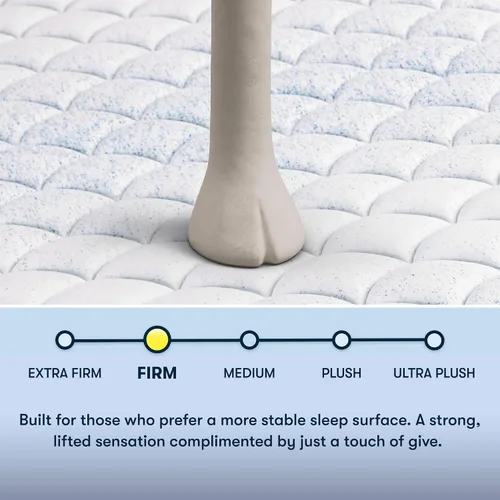 Miniatura 3 de Serta Sleeptrue Firm - Colchón de espuma viscoelástica individual de 6 pulgadas en una caja, colchón refrescante, transpirable y alivia la presión